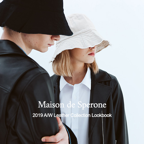 SPERONE 2019 A/W LEATHER COLLECTION LOOK BOOK