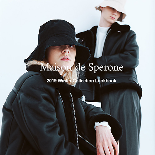 SPERONE 2019 WINTER COLLECTION LOOK BOOK
